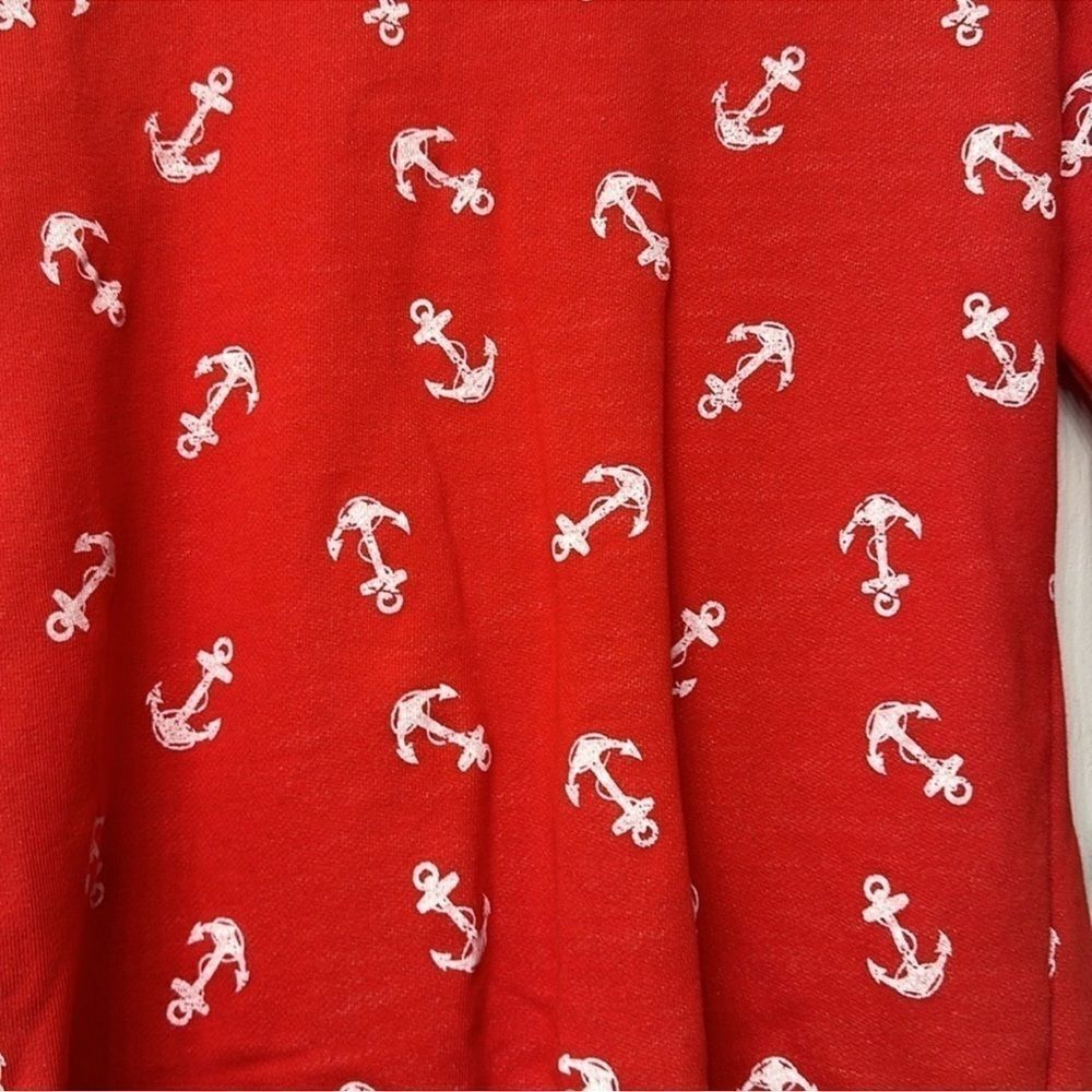 Women’s Small Anchor Red Shirt - Picture 2 of 2